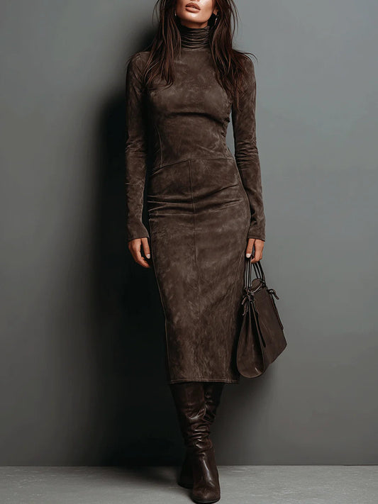 Naya™ | Elegante Getailleerde Midi Jurk