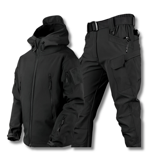 Uno™ | Extra Warme Tweedelige Set met Jas en Broek
