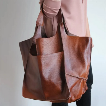 Laura’s Tijdloze Uitstraling | Vintage Tas van Vegan Leer