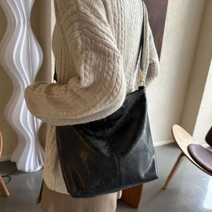 Chelsey’s Vintage Charme | Schoudertas van Vegan Leer