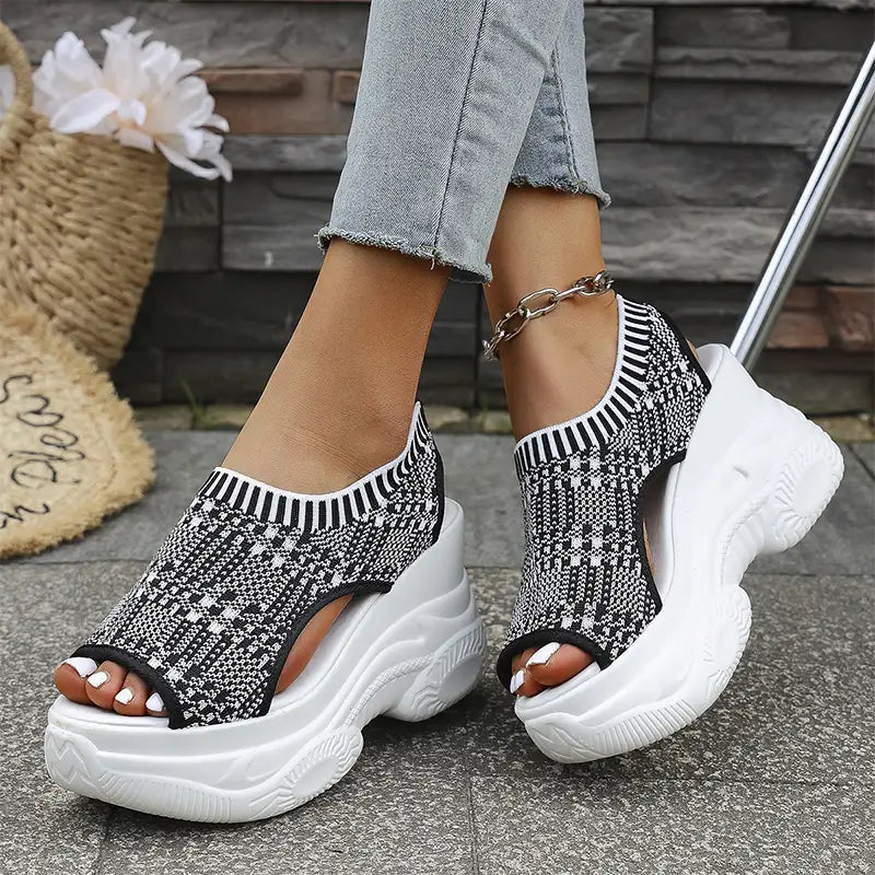Julia™ | Comfortabele Platform Sandalen