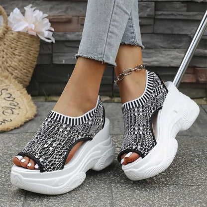 Julia™ | Comfortabele Platform Sandalen