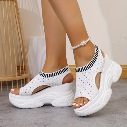 Pia™ | Comfortabele Orthopedische  Platform Sandalen