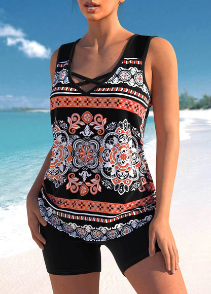Kaela™ | Flatterende Tankini Set Met Shorts