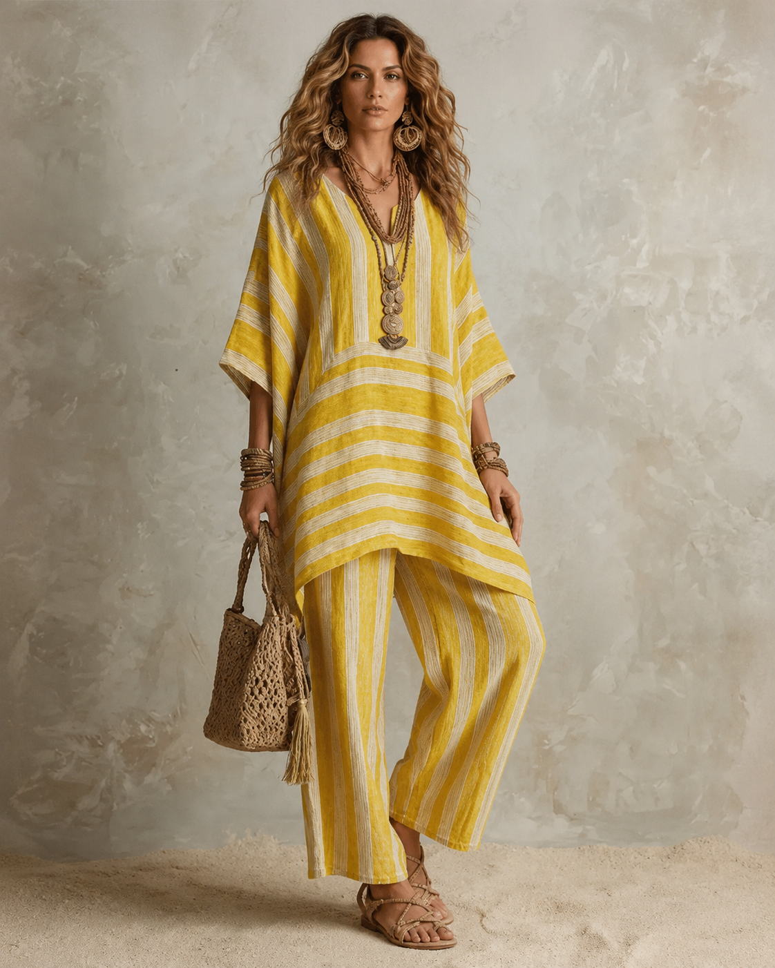 Anna™ | Bohemian Linnen 2-Delige Set