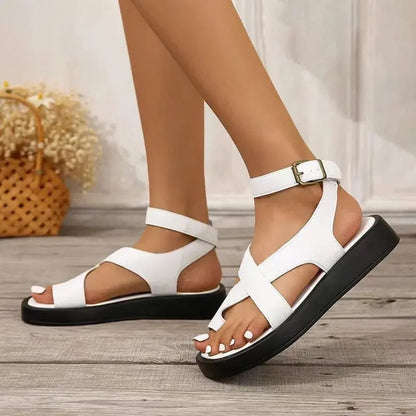 Nera™ | Comfortabele Platte Sandalen