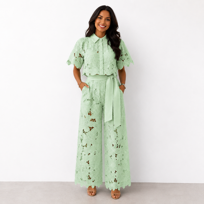Arielle™ | Elegante Tweedelige Kanten Set