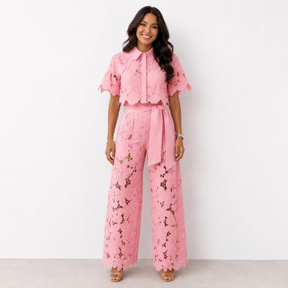 Arielle™ | Elegante Tweedelige Kanten Set