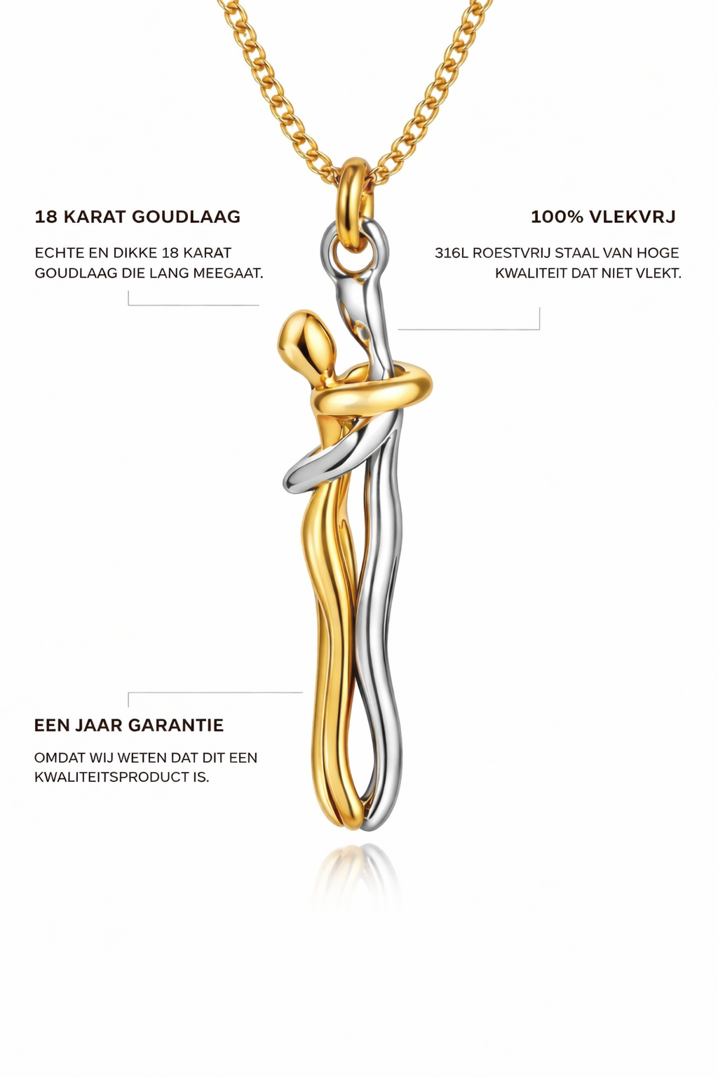 Liefdesknuffel Ketting