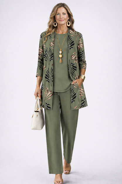 Margaret™ | Elegante Driedelige Set