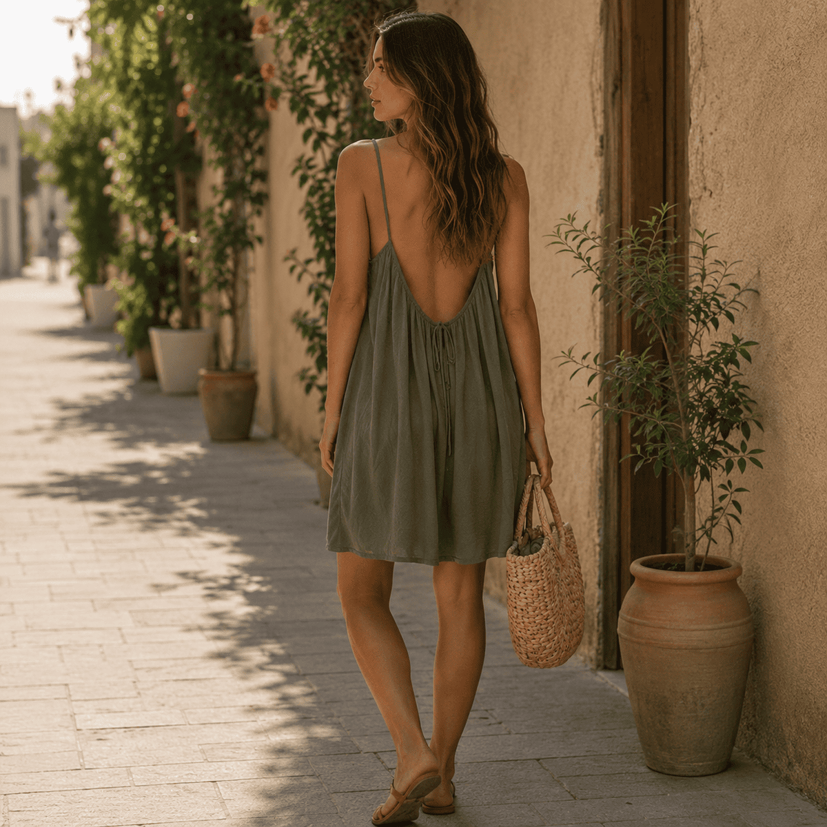 Hilda™ | Relaxte Buikcamouflerende Maxi Jurk