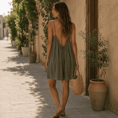 Hilda™ | Relaxte Buikcamouflerende Maxi Jurk
