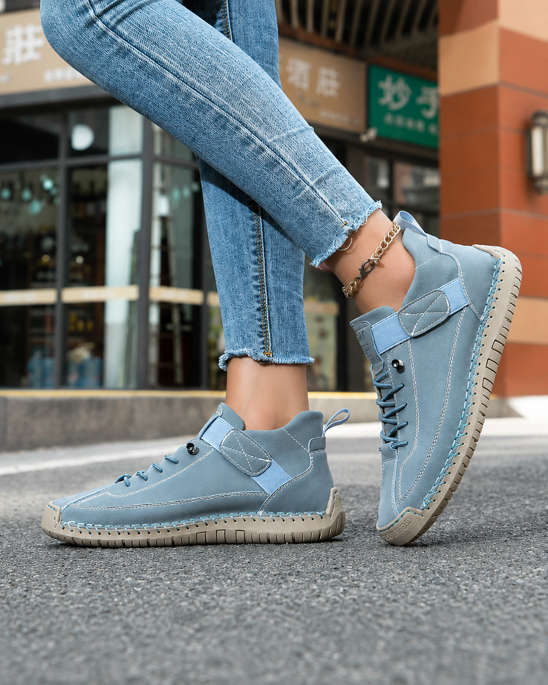 Renate™ | Orthopedische Comfort Sneakers Met Klittenband