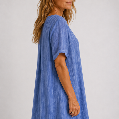 Violet™ | Soepelvallende Maxi Jurk