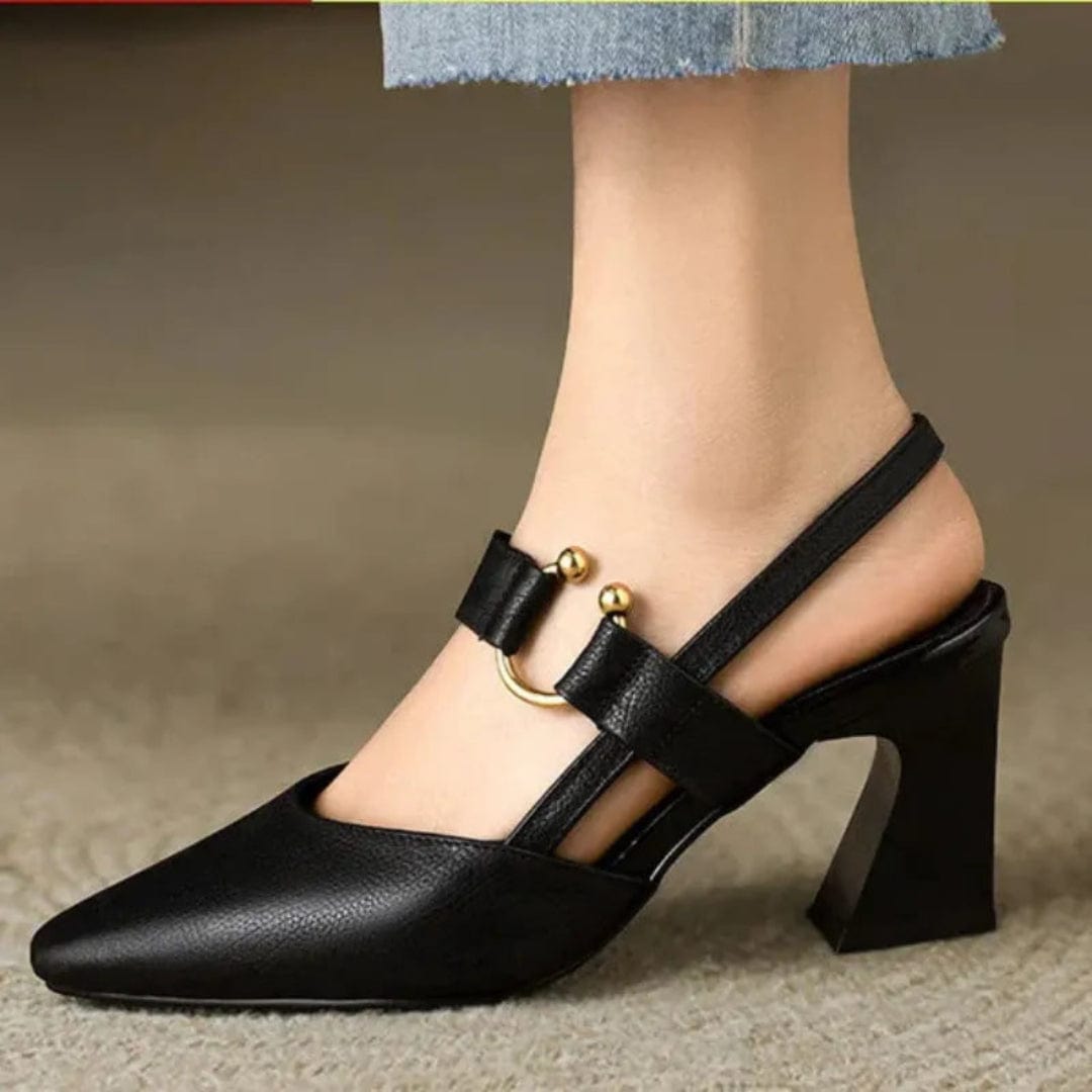 Jovi™ | Orthopedische Pumps Met Spitse Neus En Blokhak