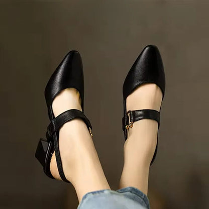Jovi™ | Orthopedische Pumps Met Spitse Neus En Blokhak 5