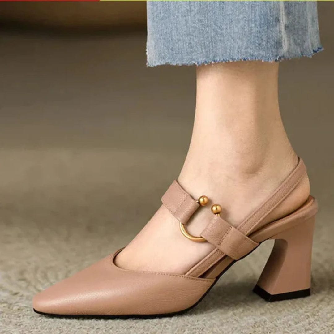 Jovi™ | Orthopedische Pumps Met Spitse Neus En Blokhak 2