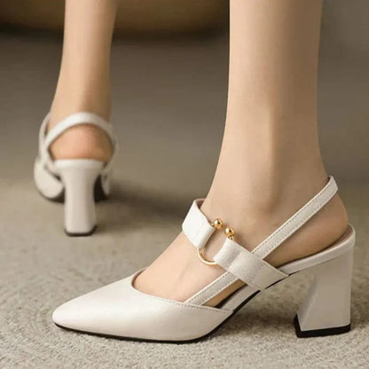 Jovi™ | Orthopedische Pumps Met Spitse Neus En Blokhak 3