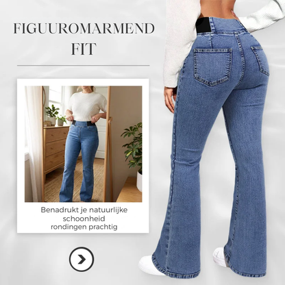 Tara™ | Moderne stretch flare jeans