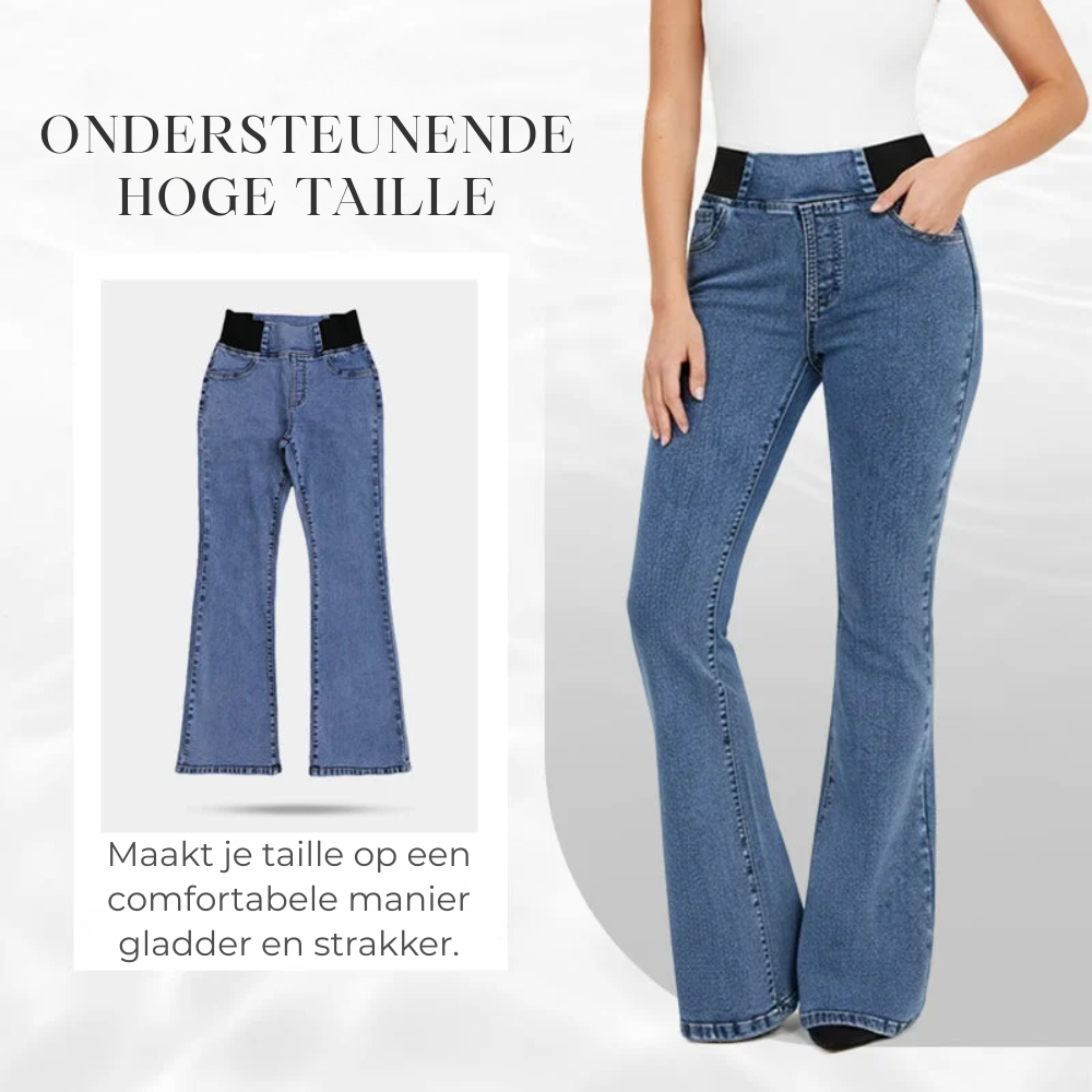 Tara™ | Moderne stretch flare jeans