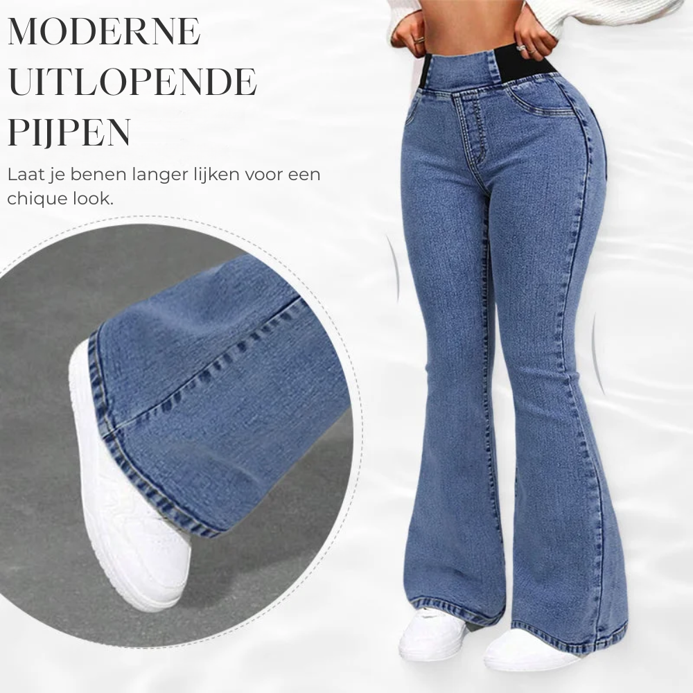 Tara™ | Moderne stretch flare jeans