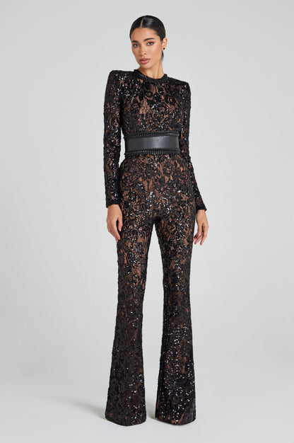 Serin™ | Elegante Pailletten Jumpsuit