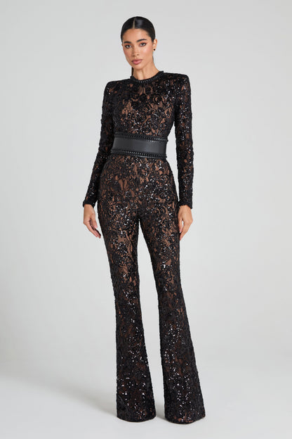 Serin™ | Elegante Pailletten Jumpsuit