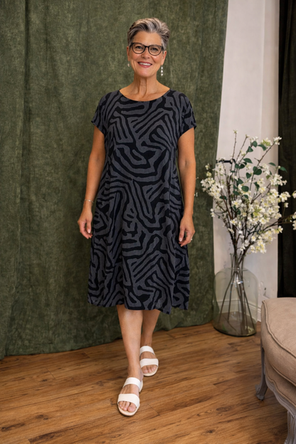 Ingrid™ | Linnen Zomer Midi Jurk