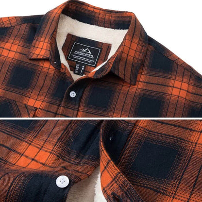 Axel™ | Casual Geruite Shirt Jas