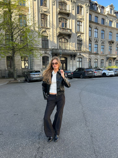 Mila™ | Leren Jas