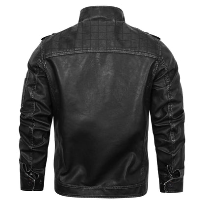 Avelino™ | Engine Leren Jas