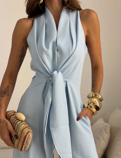 Carol™ | Elegante Halter Jumpsuit