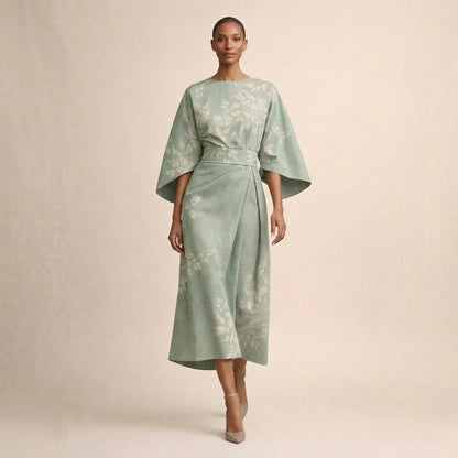 Alma™ | Elegante Midi Jurk
