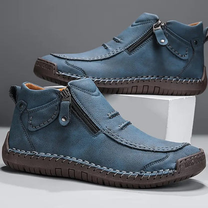 Einar™ | Comfortabele Leren Schoenen met Ondersteunend Voetbed