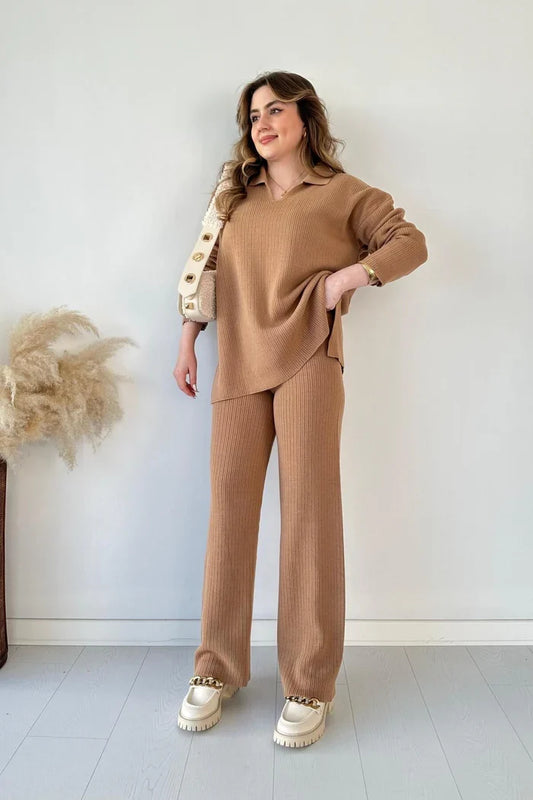Nara™ | Stijlvolle gebreide lounge set