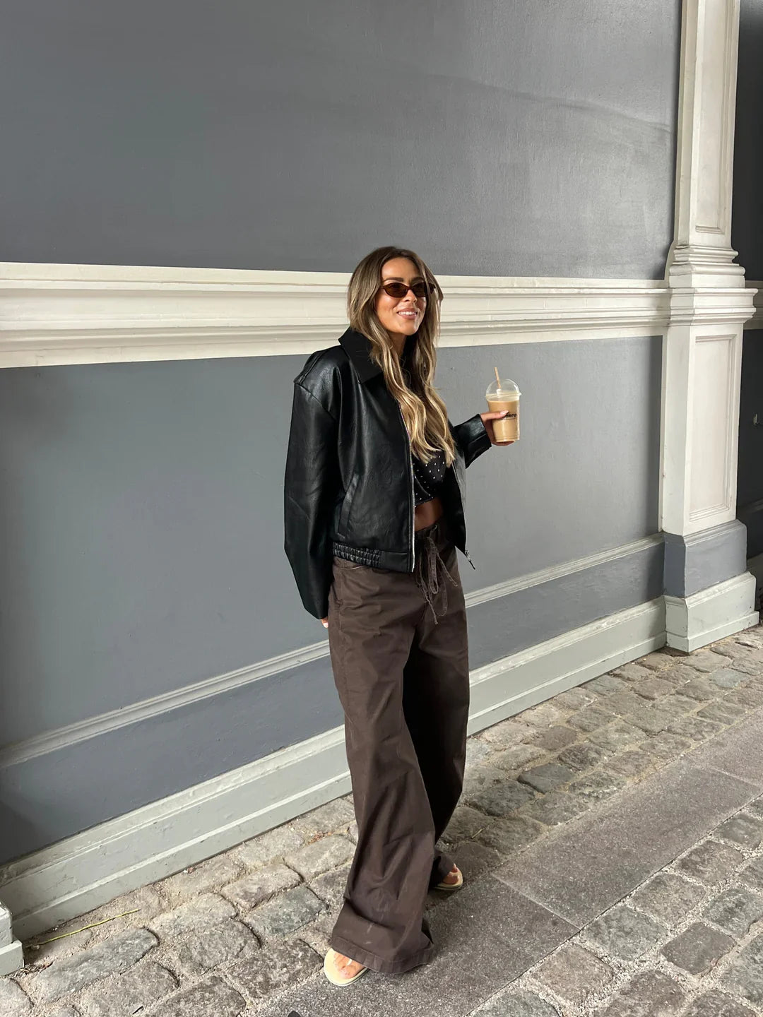 Mila™ | Leren Jas