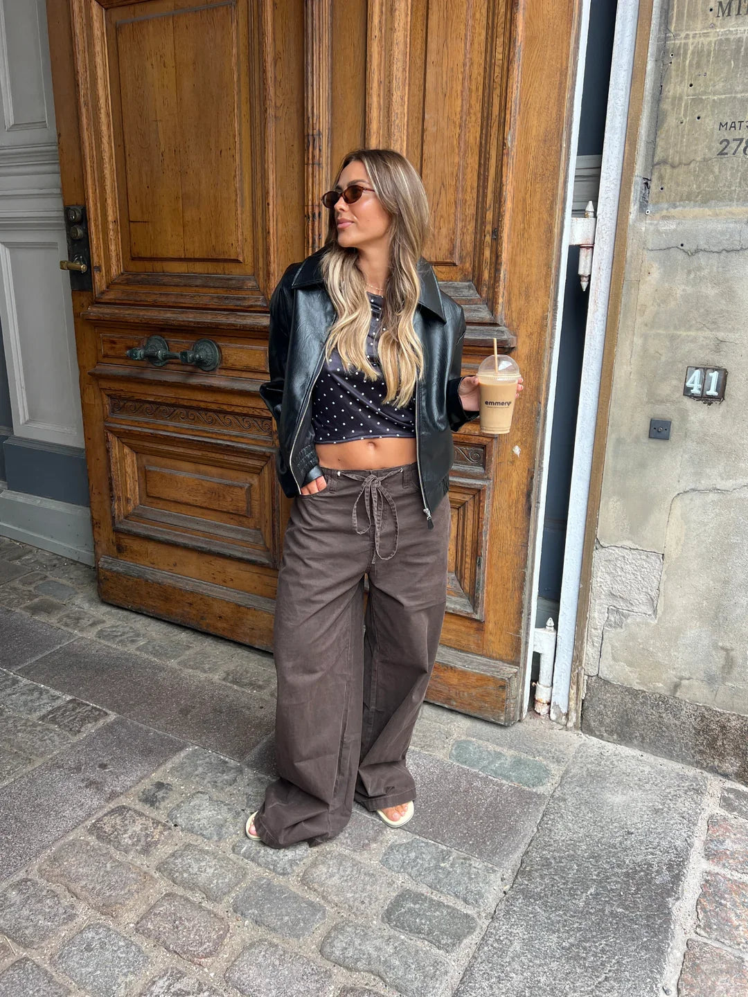 Mila™ | Leren Jas