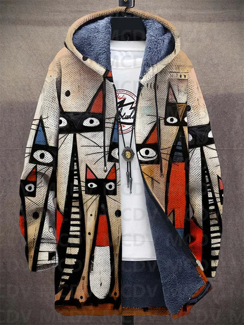Lowanna™ | Luxe Cardigan met Artistieke Inspiratie