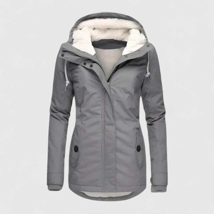 Ilse™ | Waterdichte Winterjas met Gevoerde Capuchon