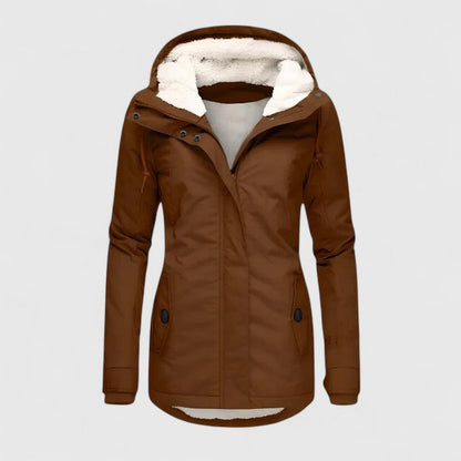 Ilse™ | Waterdichte Winterjas met Gevoerde Capuchon 4