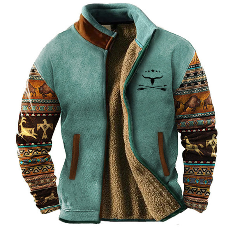 Matteo - Casual fleecejack voor heren