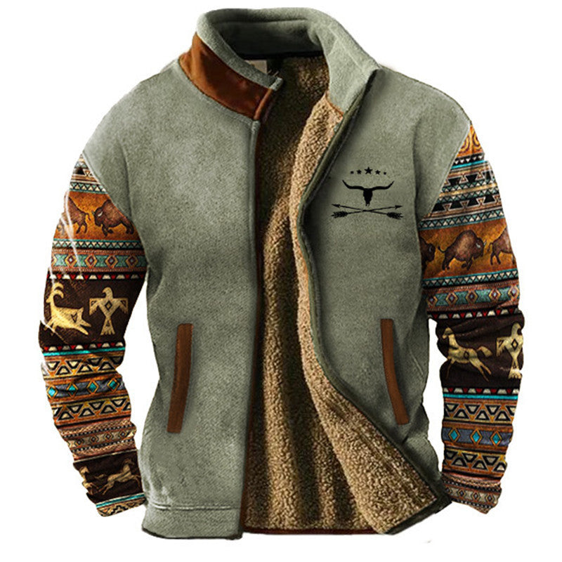 Matteo - Casual fleecejack voor heren