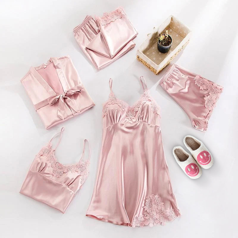 Miva™ | Luxe zijdezachte pyjama set