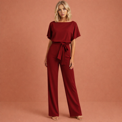 Fenna™ | Elegante Tweedelige Set Met Ceintuur