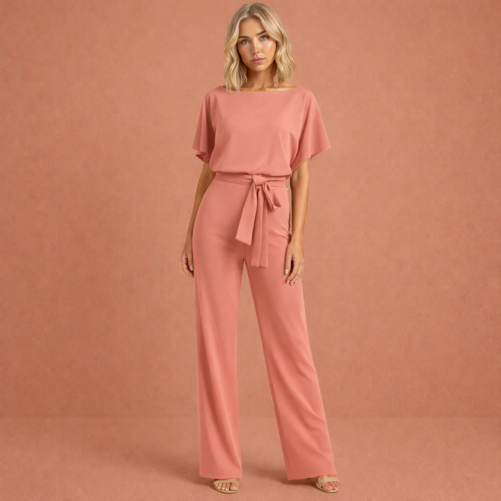 Fenna™ | Elegante Tweedelige Set Met Ceintuur
