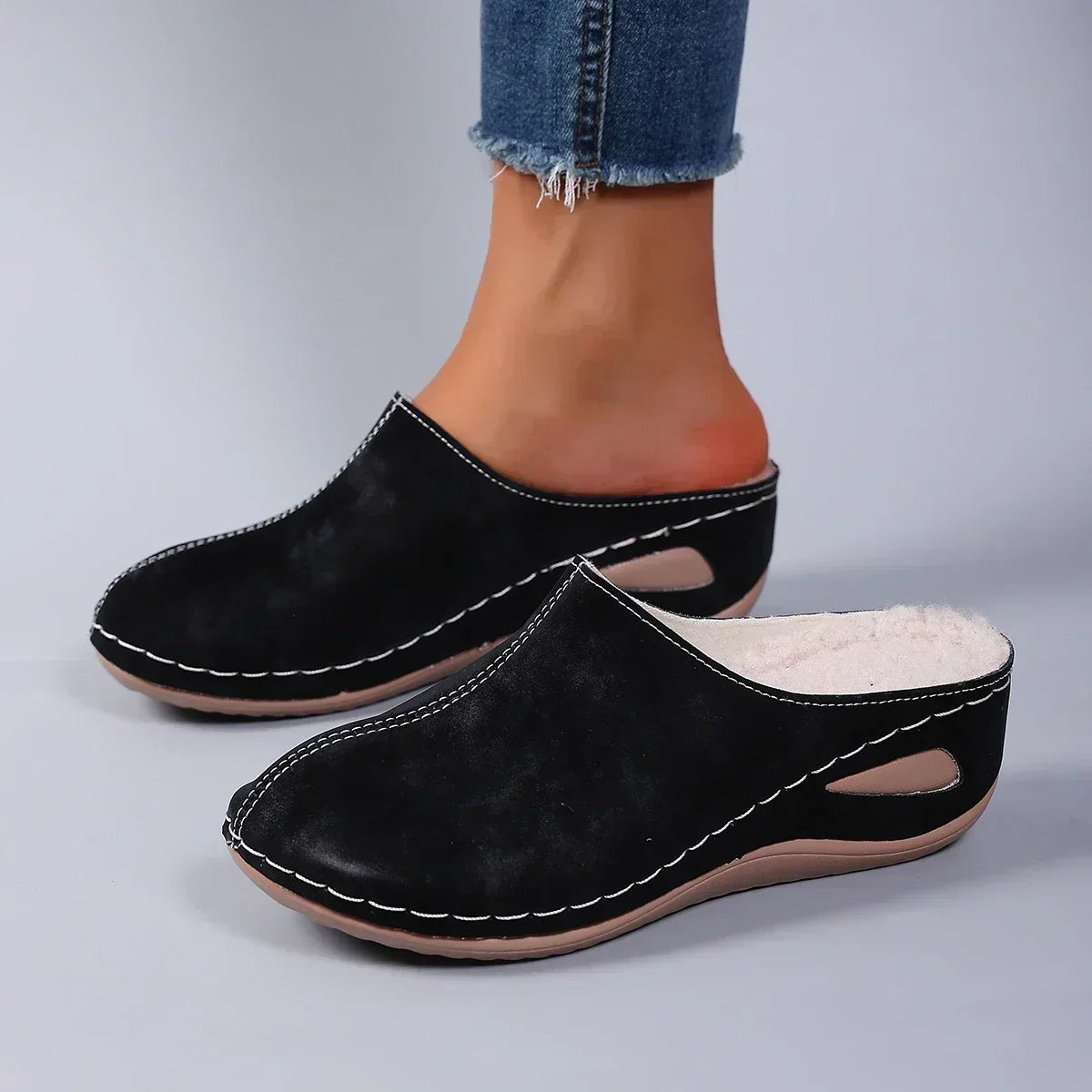 Vira™ | Orthopedische Warme Pantoffels Met Fleecevoering 2