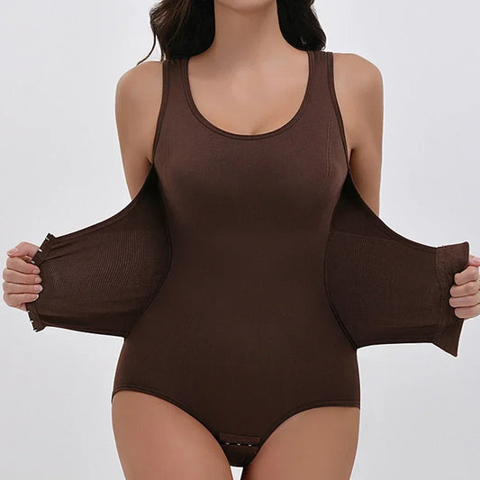 Anouk™ | Corrigerende Shapewear Body met Buikband en Rits