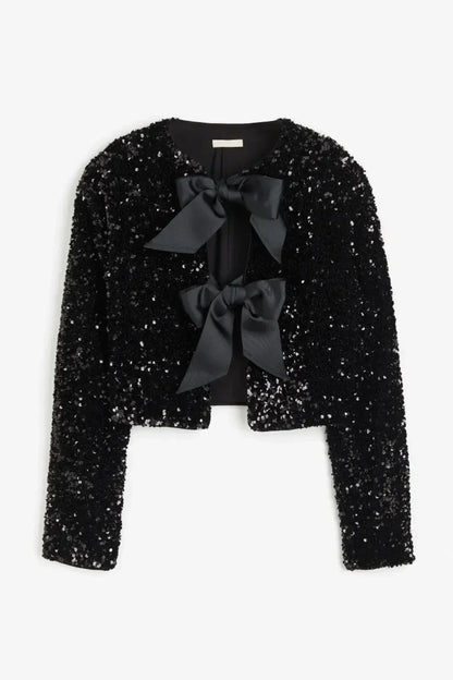 Noria™ | Moderne chique blouse met strikaccenten