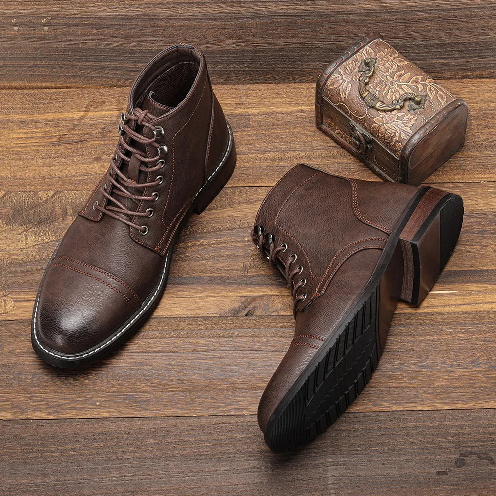Ralph | Retro Derby Boots
