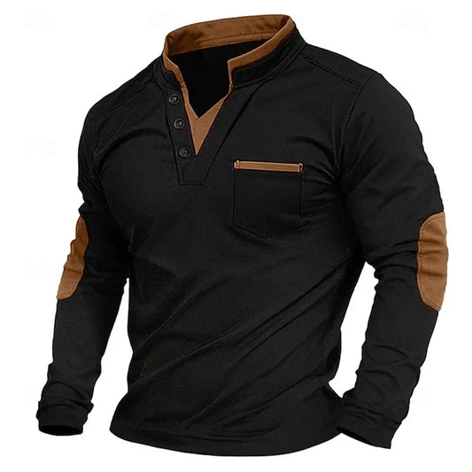 Mauro | V-hals Sweatshirt voor Mannen